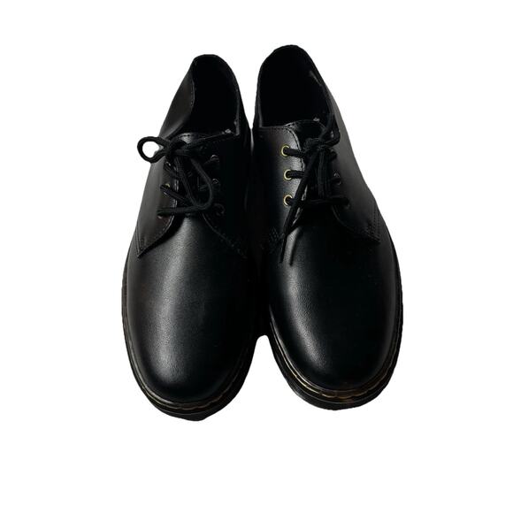 DR MARTENS ZAVALA Low Women's Size 11/Men's 10 Lace-Up Black Leather - Picture 2 of 5